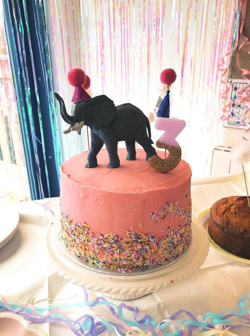 We Heart Birthdays Glitter Candle - 3