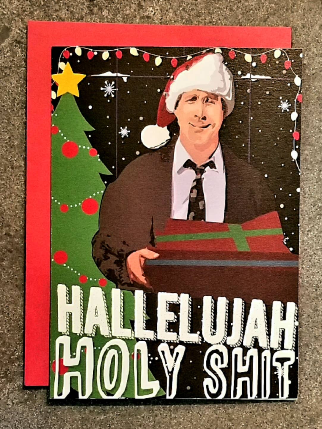 Clark Griswold - Hallelujah Holy Shit Card