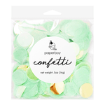 Mint & Gold Confetti