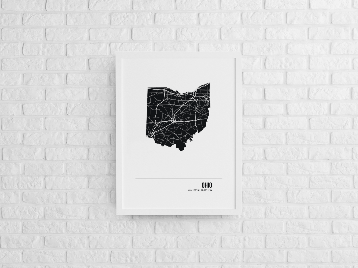 Ohio Art Print