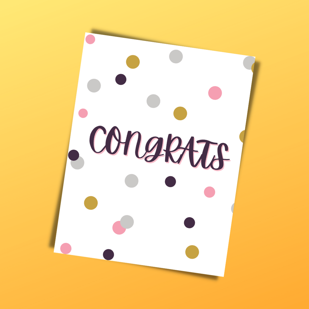 Congrats Card