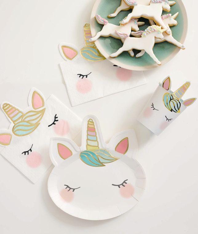 Unicorn Party Cups - 8 Pack