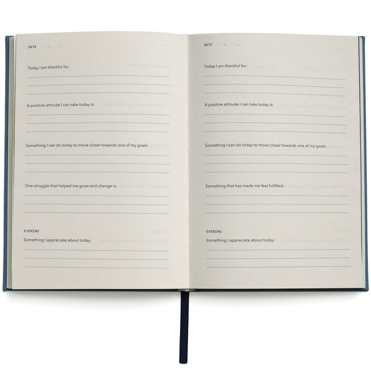 The Good Day Journal | Mindfulness & Gratitude Journal : Moss Green