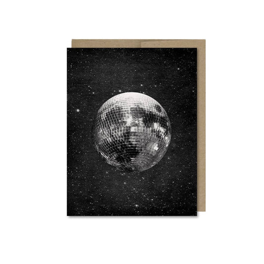 Disco Moon Card