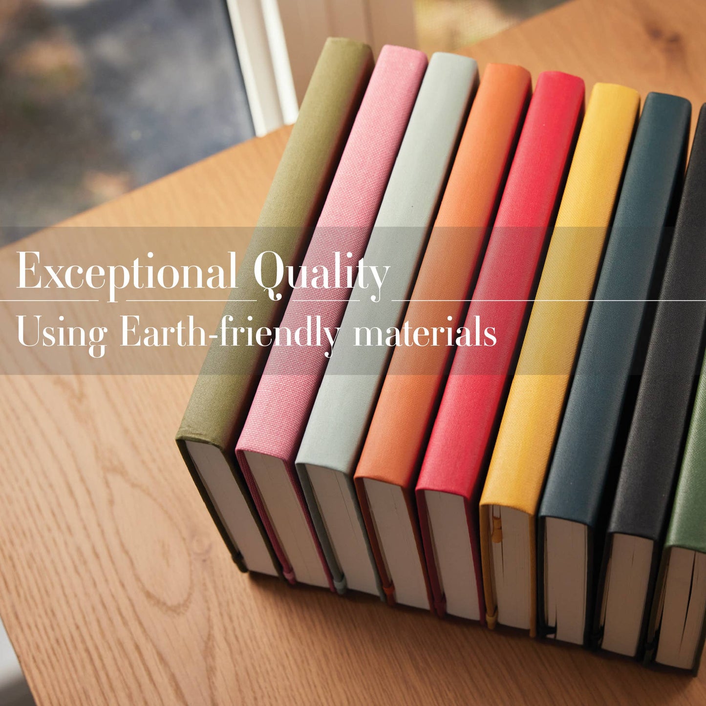 The Daily Planner - Hardcover with Library Buckram Cover: Dutch Blue