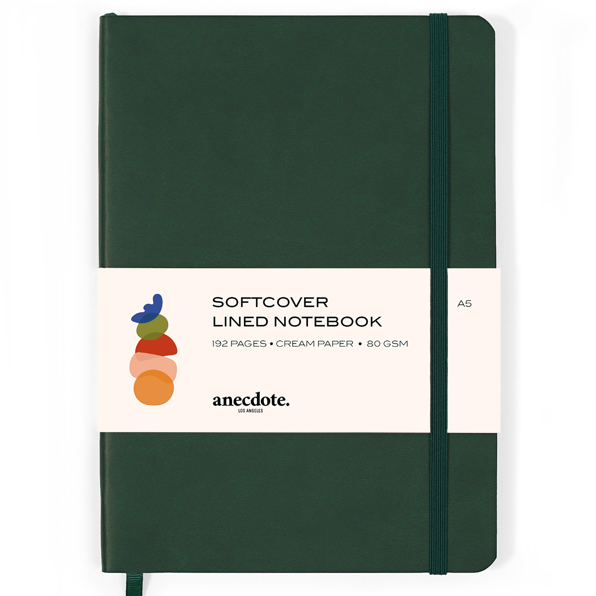Softcover Journal - Sleek Design with Thick 80 gsm Paper: Black
