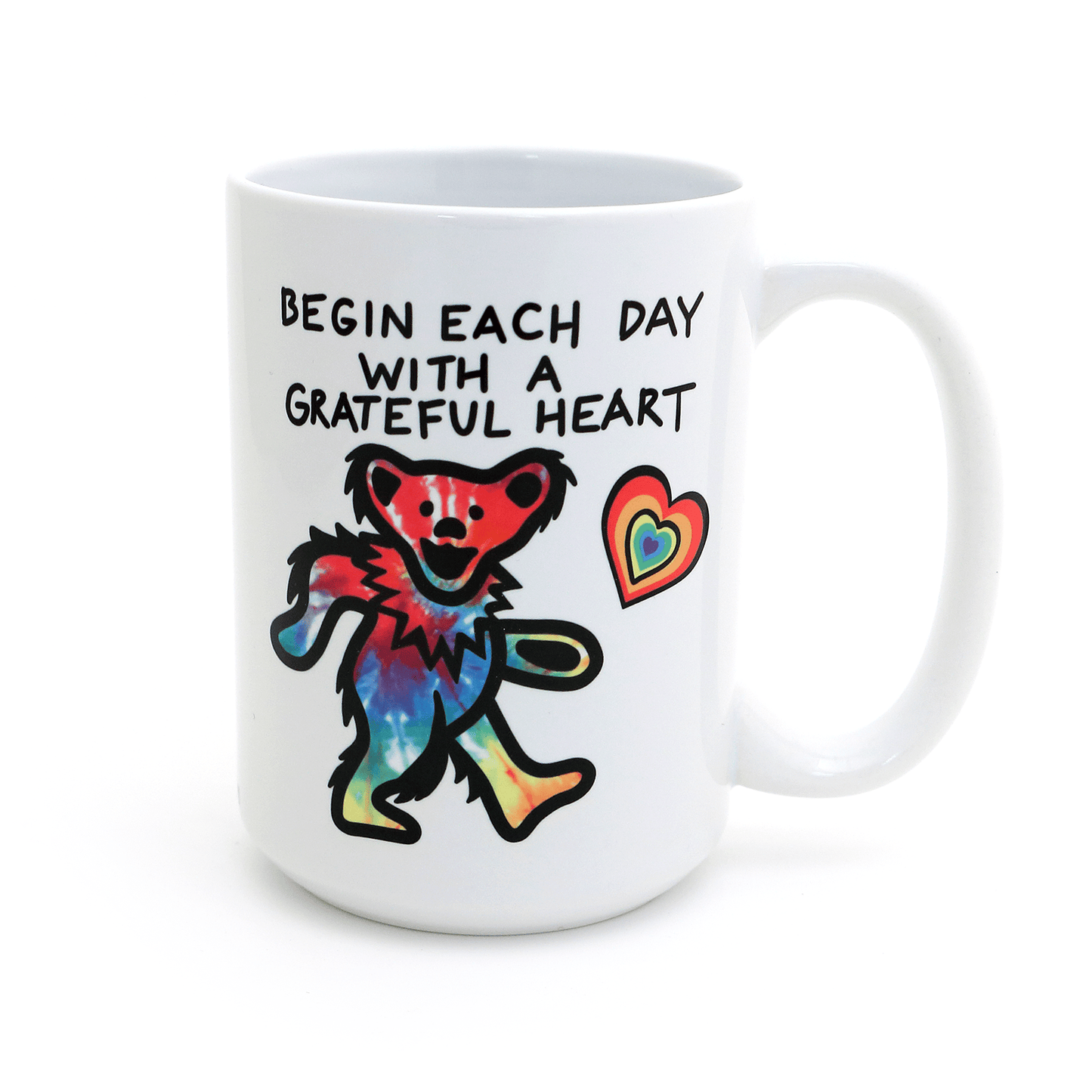 Grateful Dead Grateful Heart 15 oz Mug