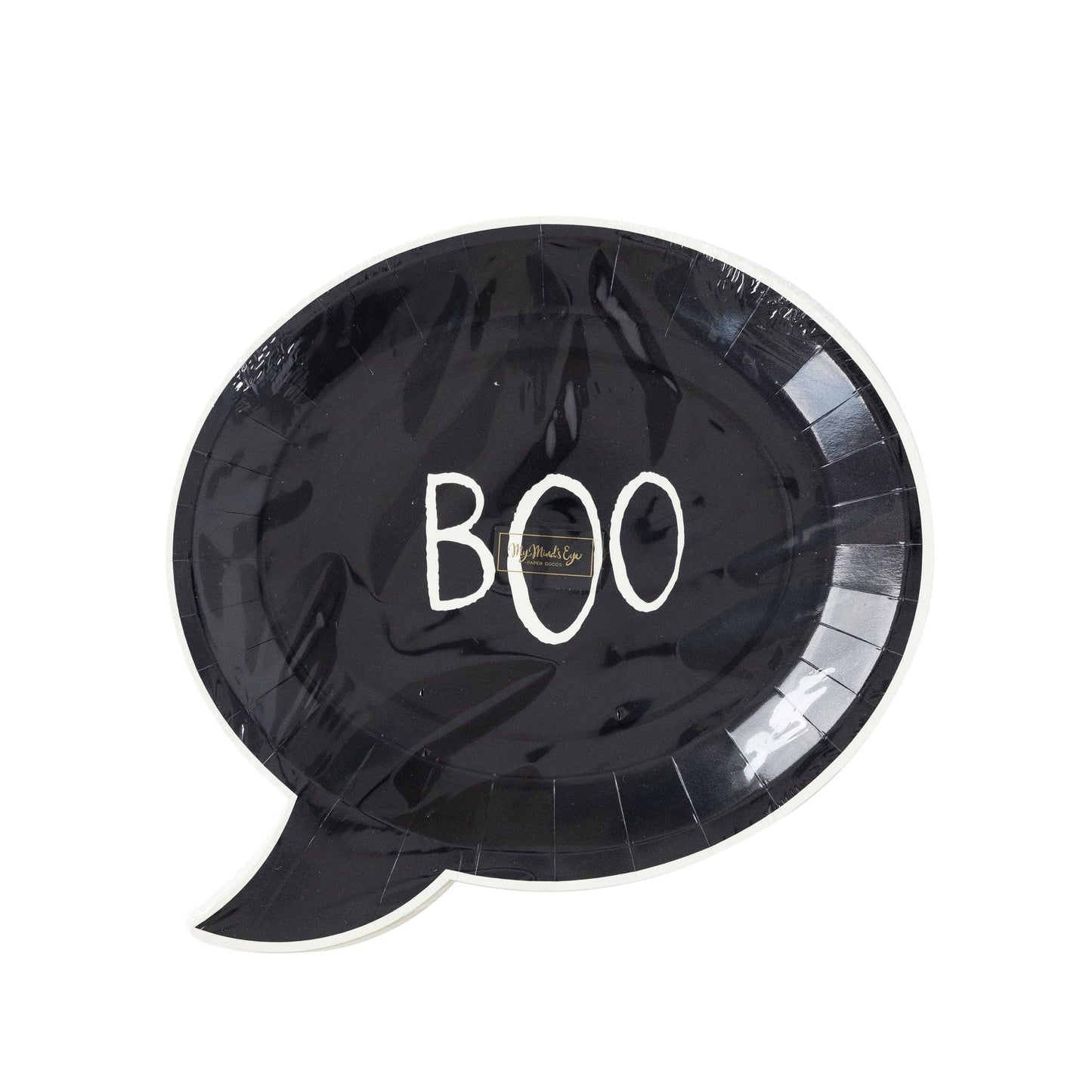 Frank & Mummy Boo! Shaped Paper Plate