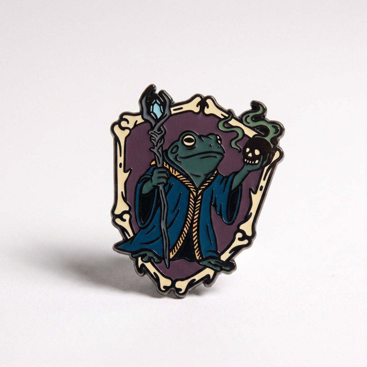 Toad Wizard Pin