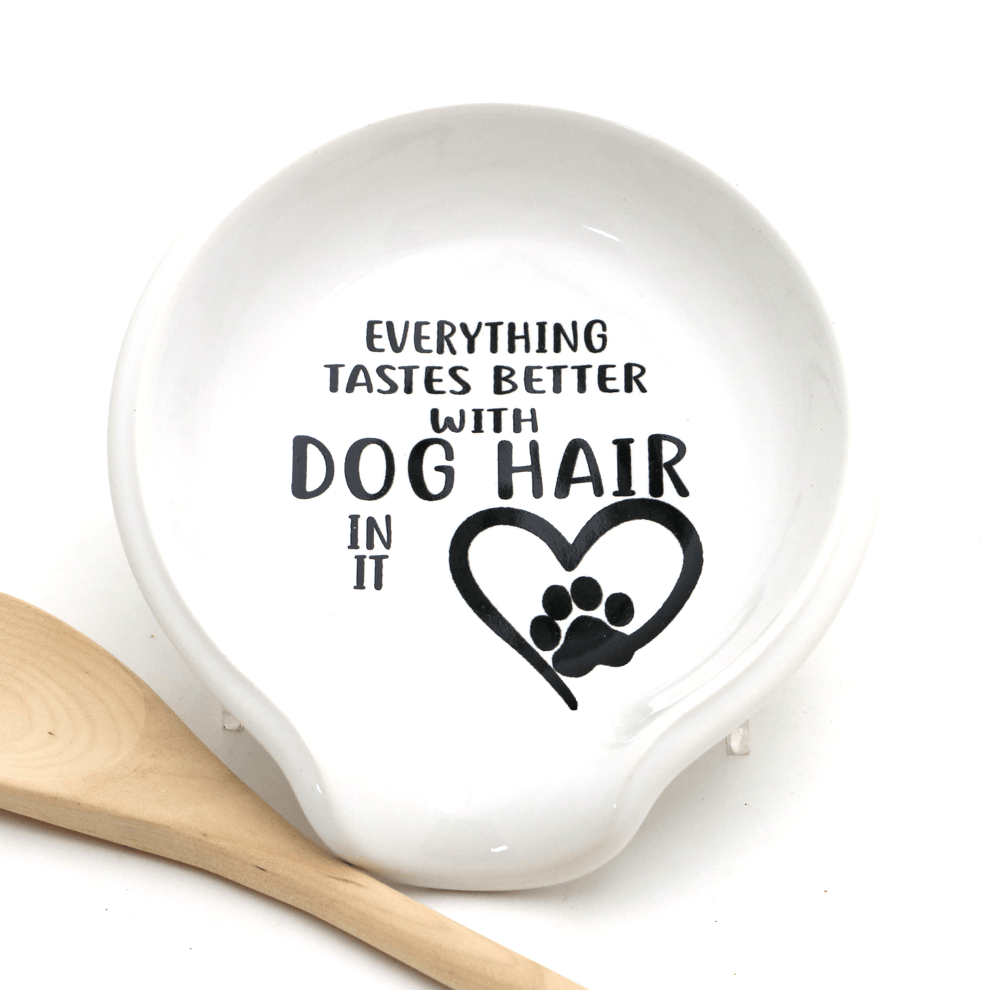 Dog Hair Spoon Rest