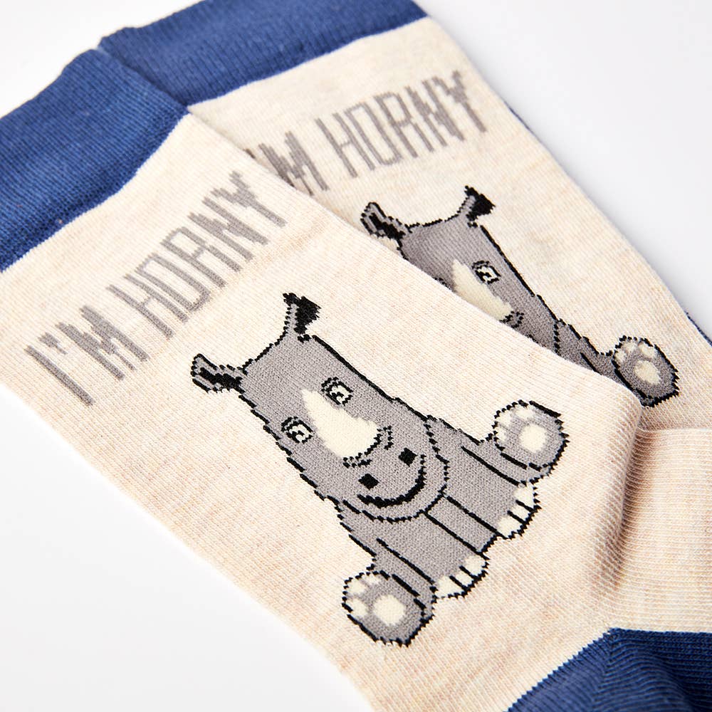 Unisex I'm Horny Socks: 6 - 11