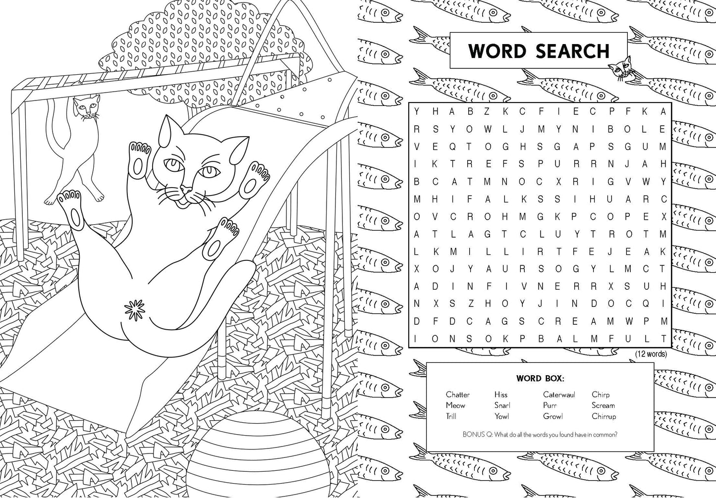 The Cat Butt Coloring and Activity Book