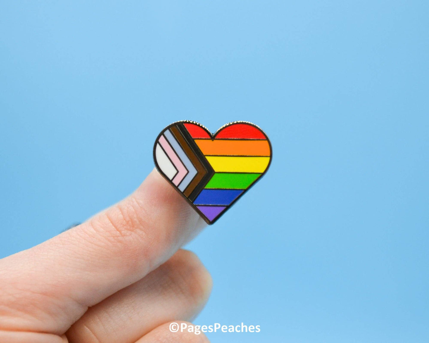 Pride Heart Pin