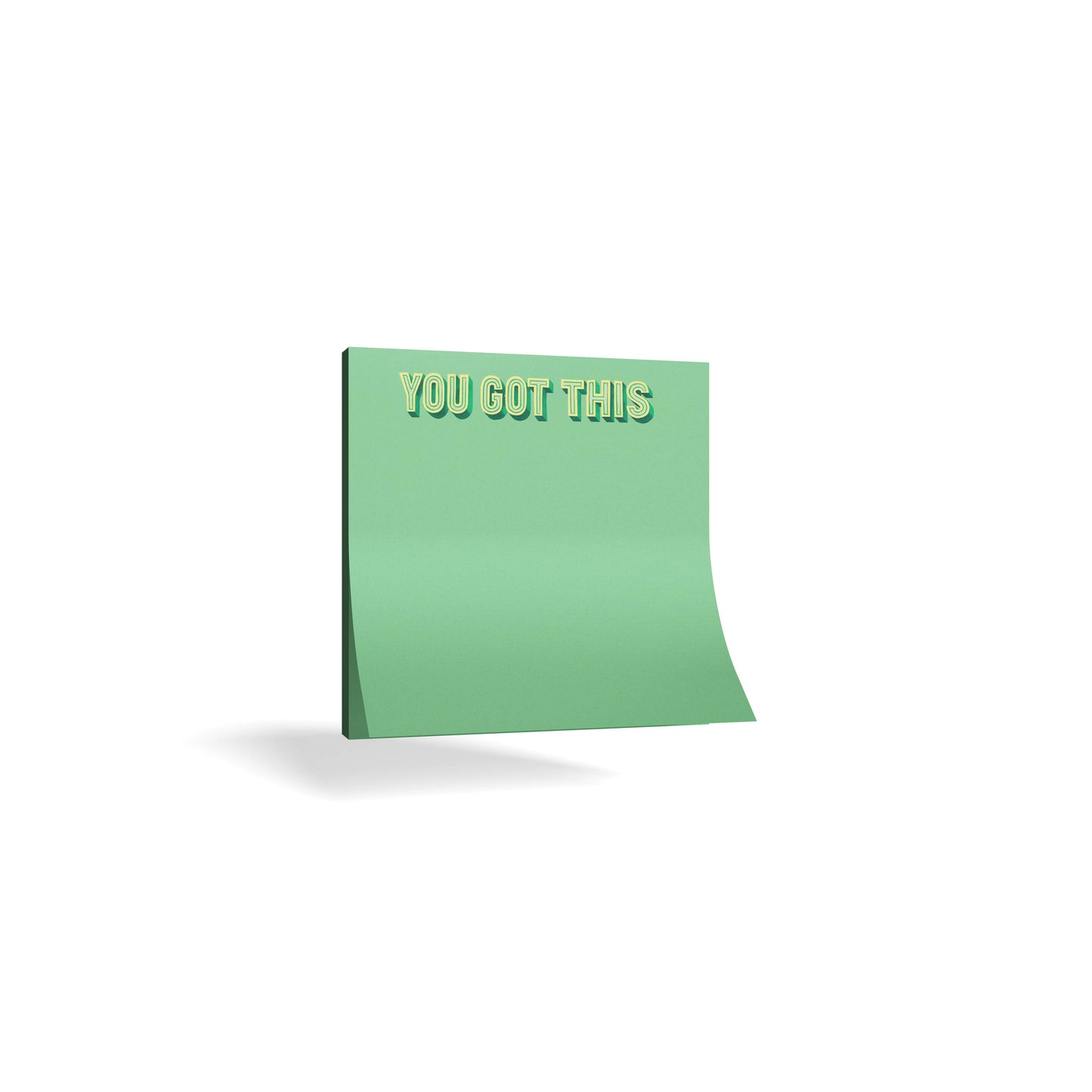 "You Got This" Sticky Notes, 3", 50 Sheets, Office Supply