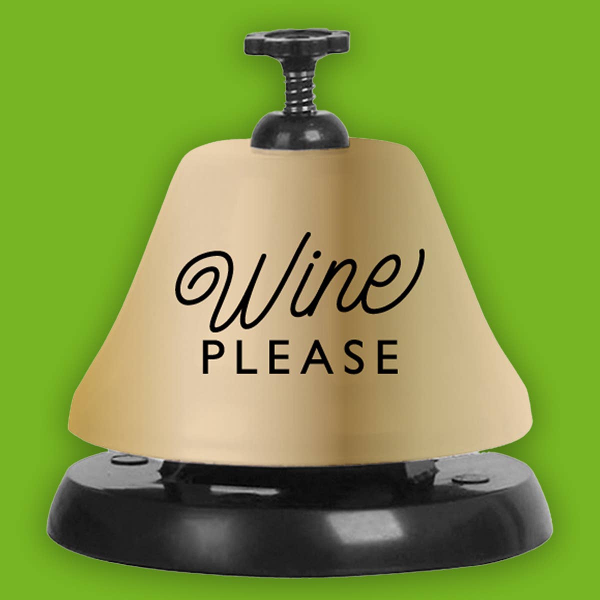 Party Favor Funny Drink Bell | Wine Please