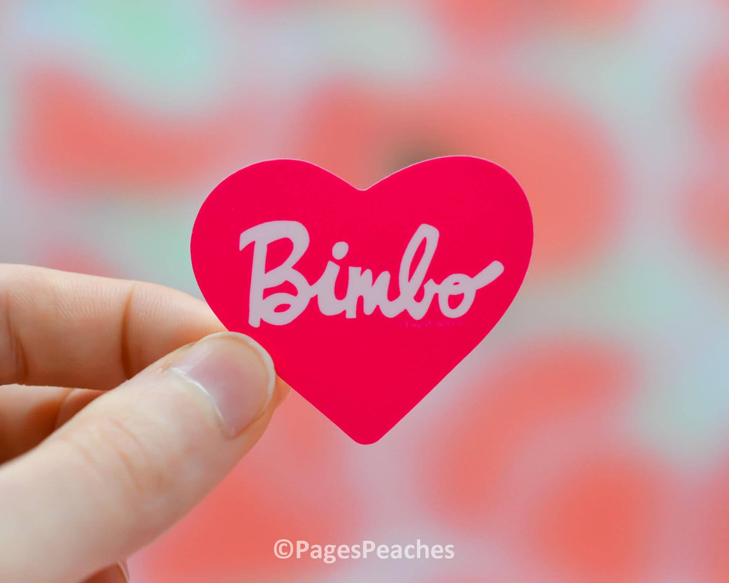 Bimbo Heart Sticker