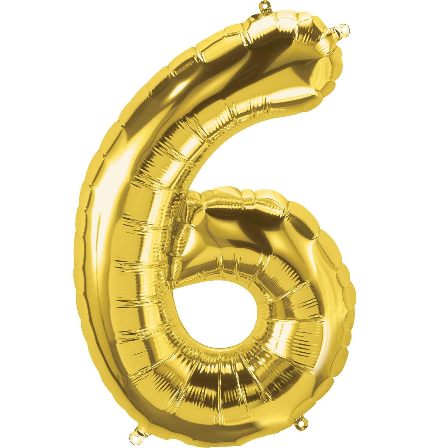 Gold/ Rose Gold/ Pink Foil Number Balloon