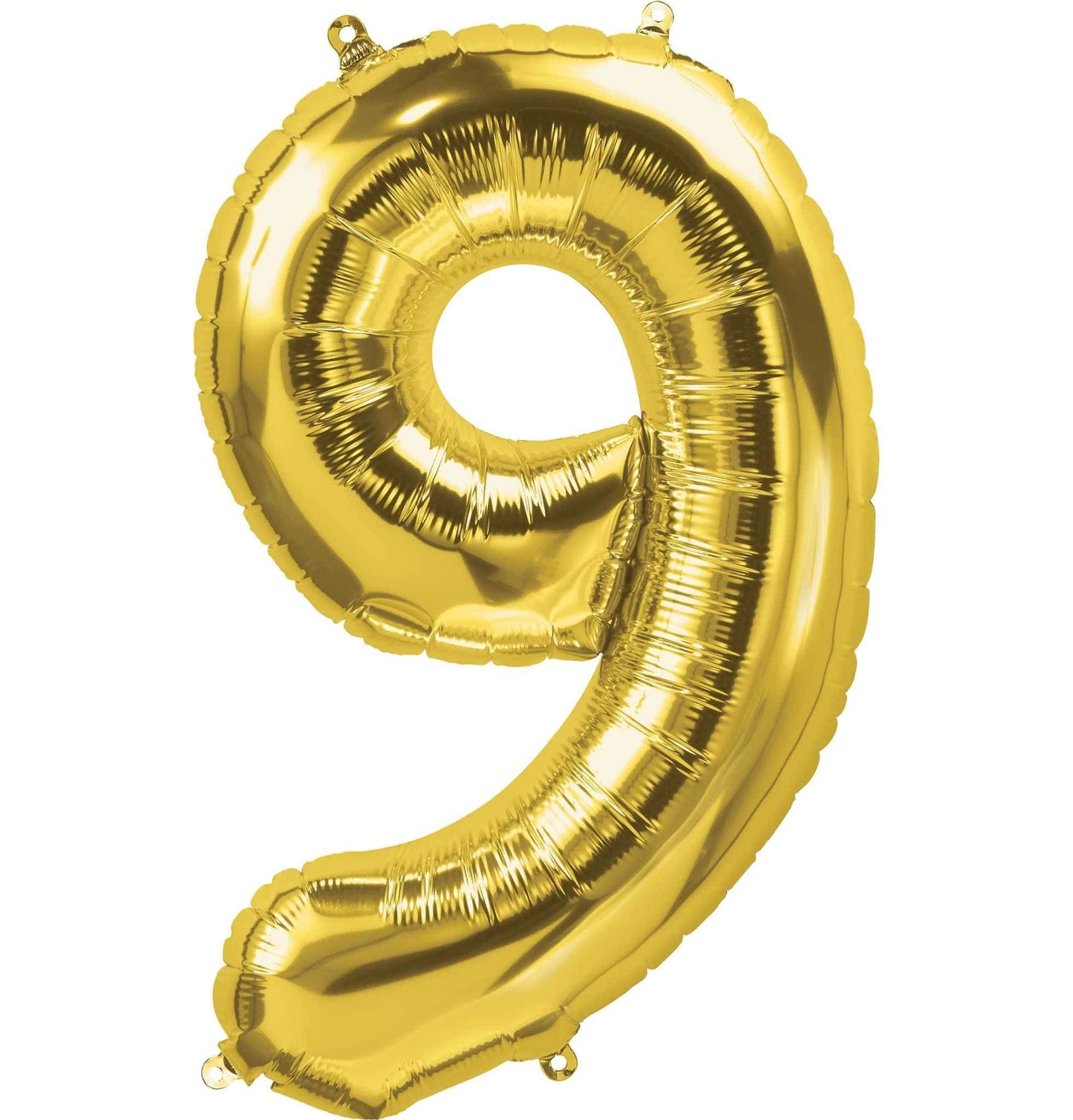 Gold/ Rose Gold/ Pink Foil Number Balloon