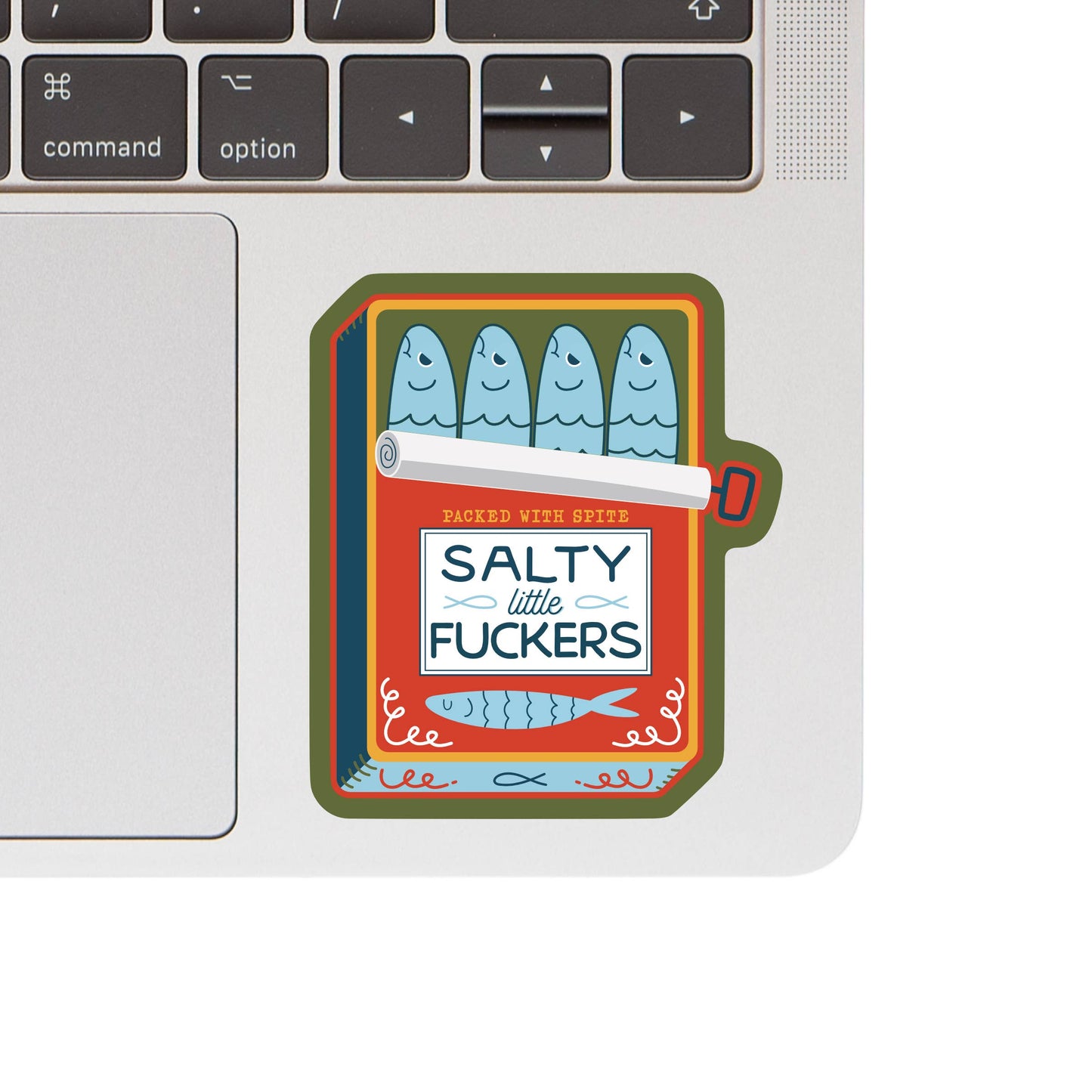 Salty Little Fuckers Sardines Sticker