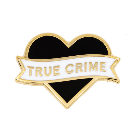 Heart True Crime Pin