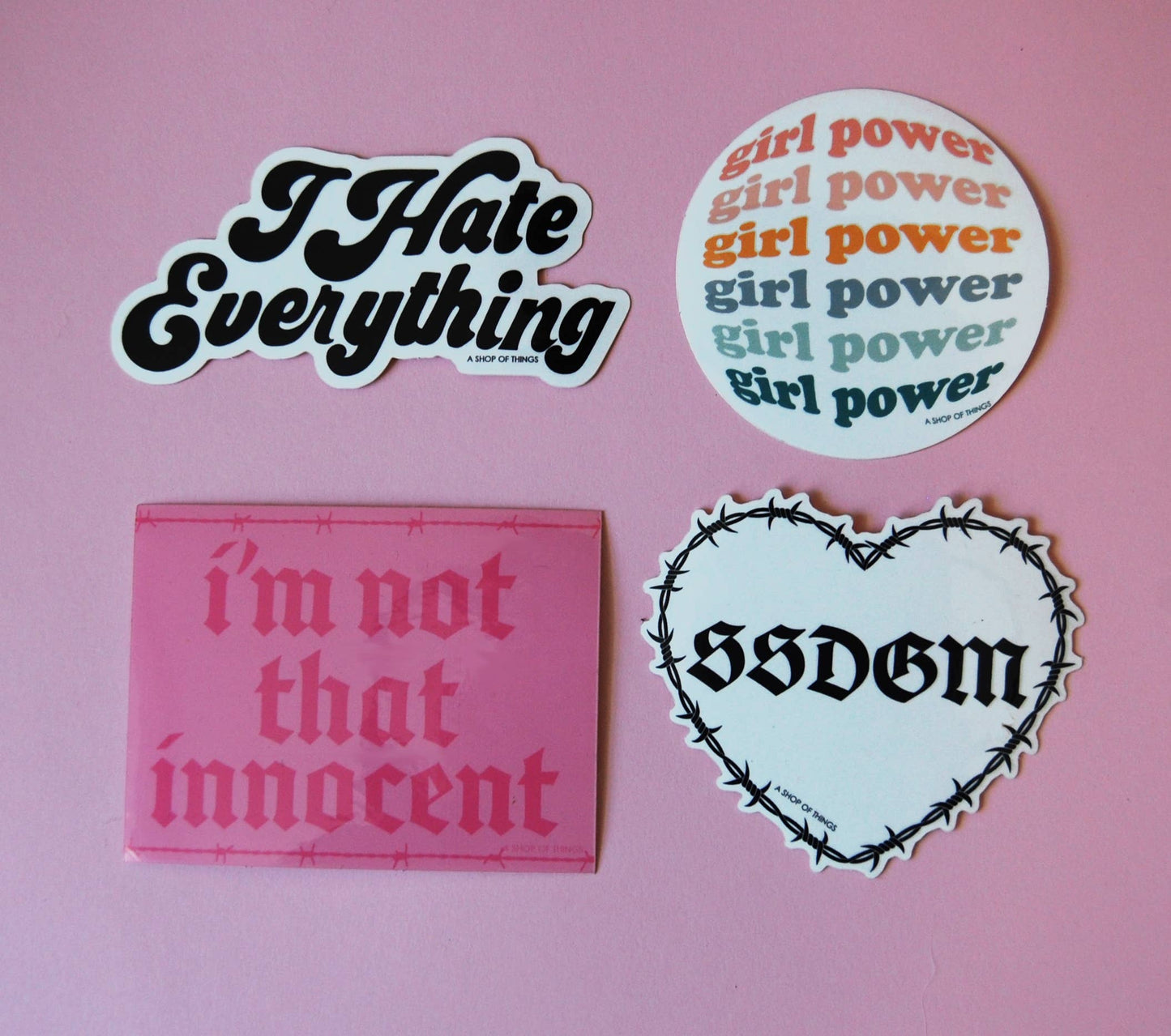 I Hate Everything sticker