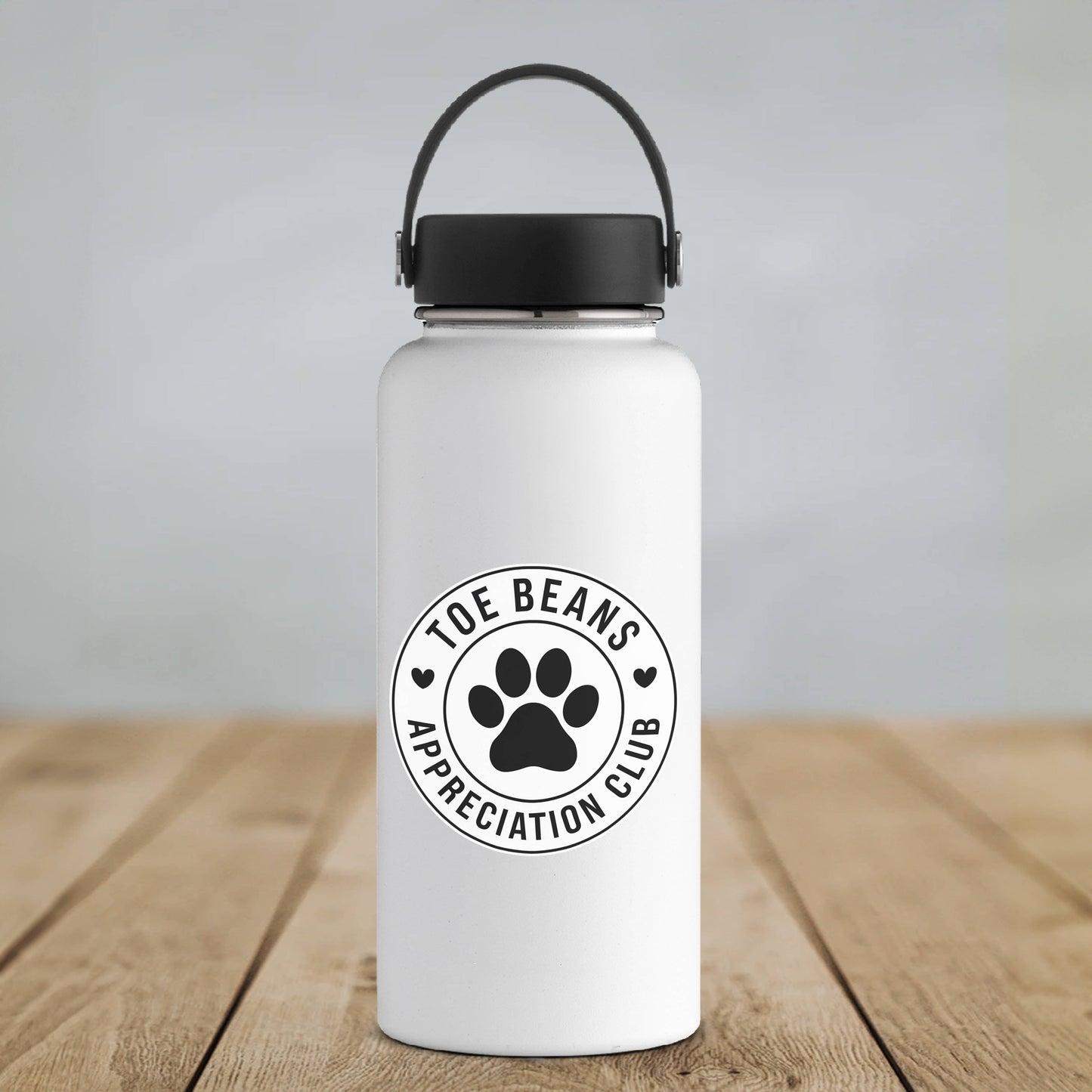 Toe Beans Appreciation Club Sticker