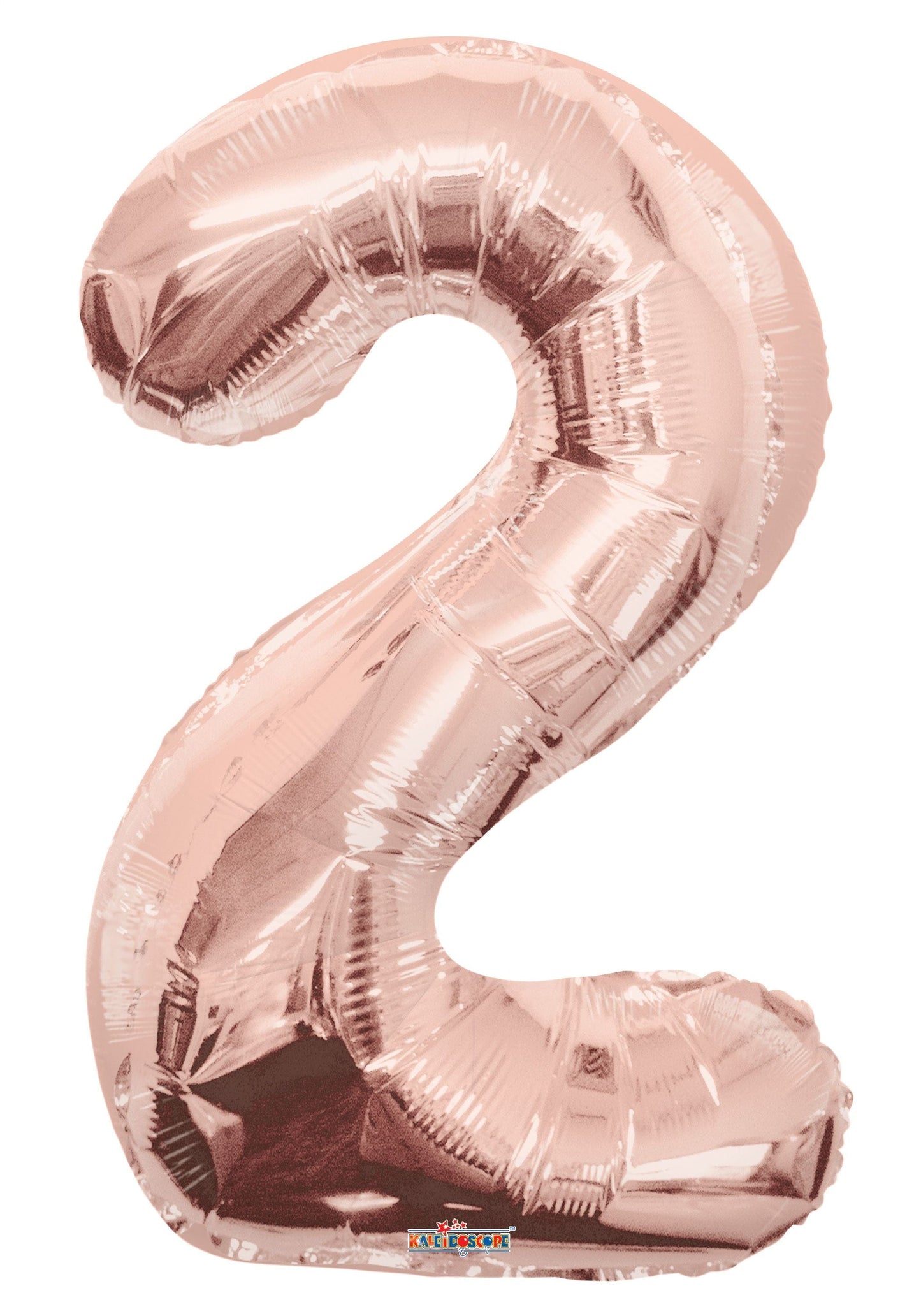 Gold/ Rose Gold/ Pink Foil Number Balloon
