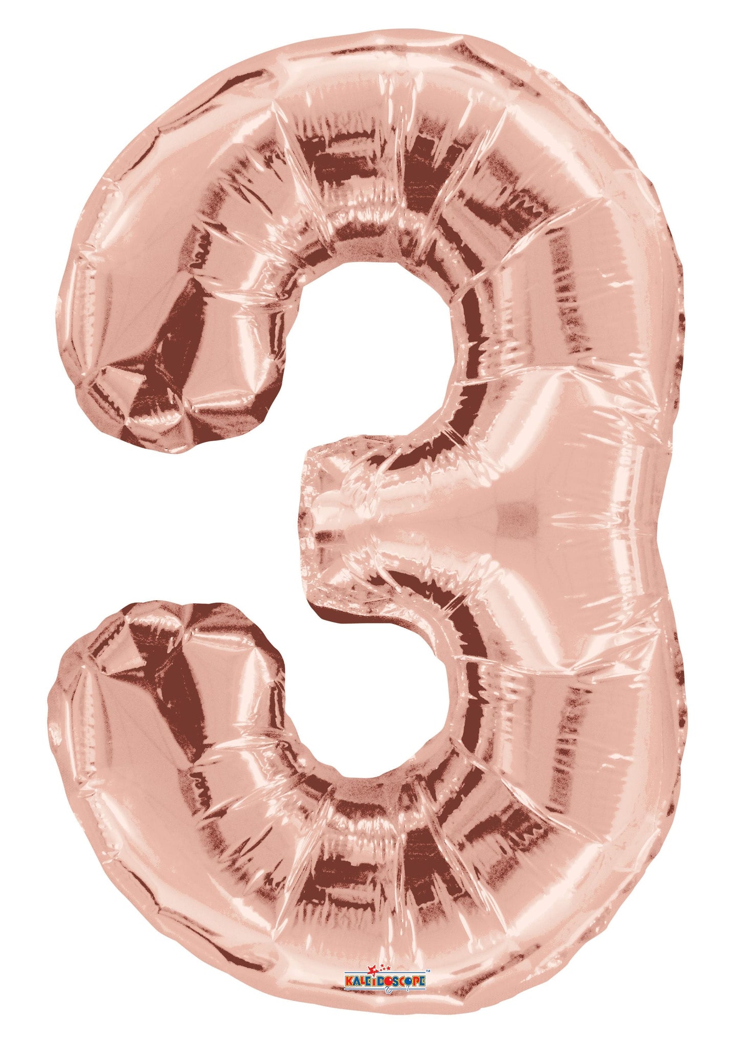 Gold/ Rose Gold/ Pink Foil Number Balloon