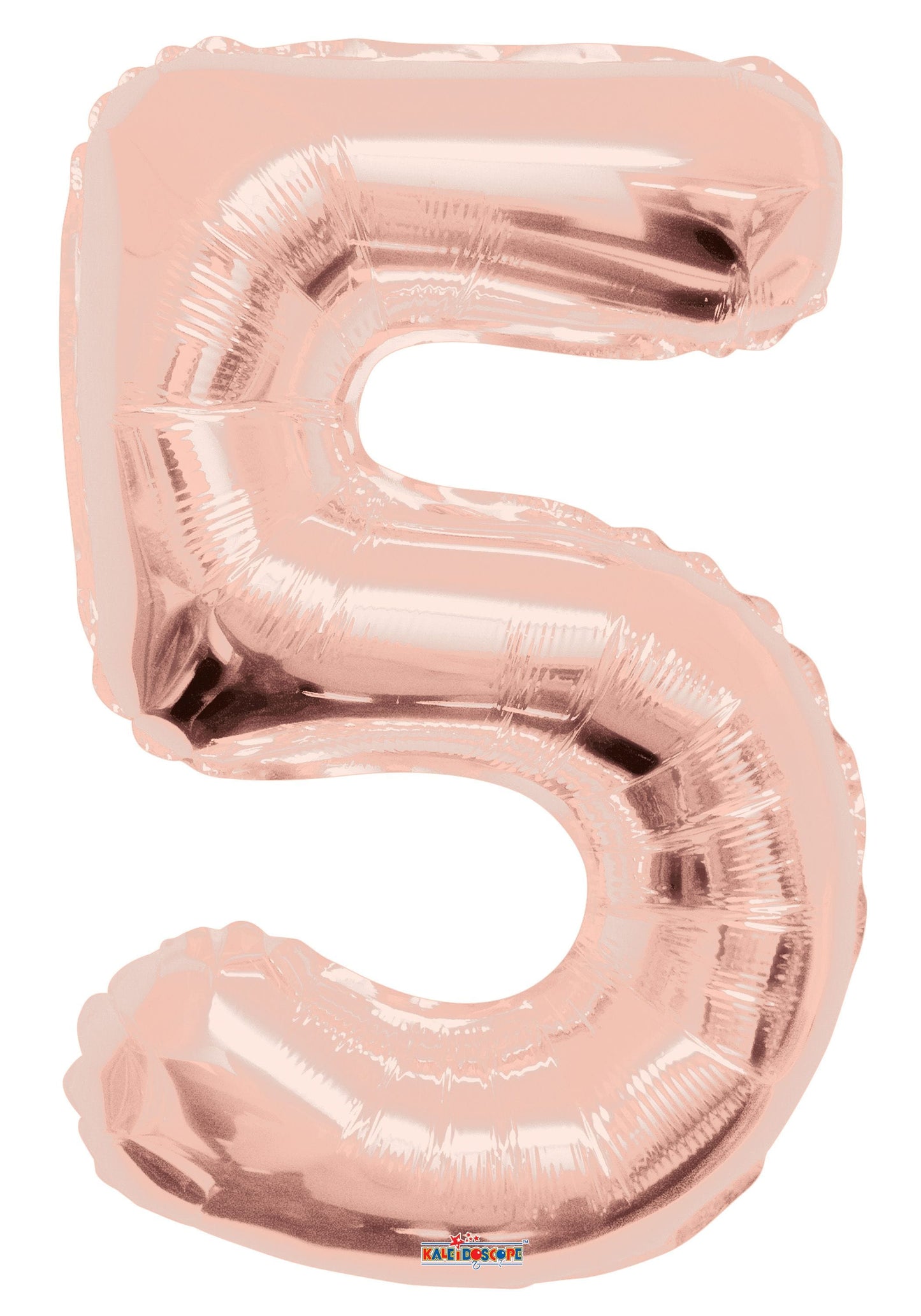 Gold/ Rose Gold/ Pink Foil Number Balloon