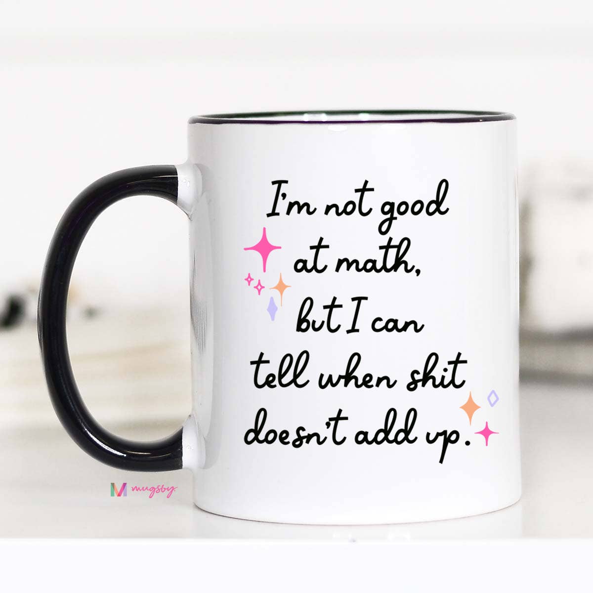 I'm Not Good at Math Coffee Mug, Funny Coffee Mug