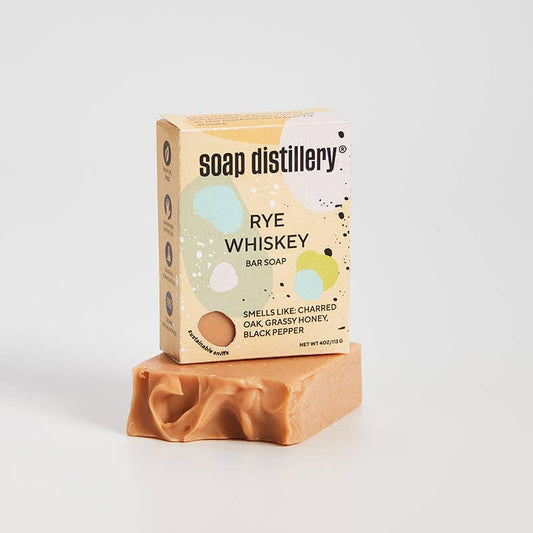 Rye Whiskey Bar Soap: Case Unit