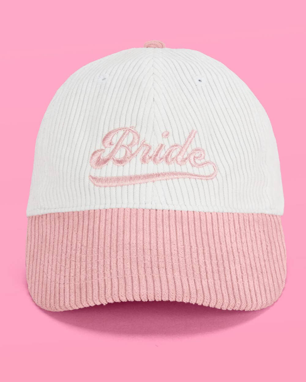 Pink Bride Baseball Hat, Bachelorette Favor, Gift