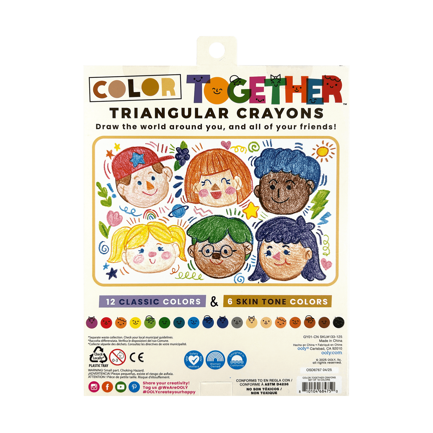 Color Together: Crayons (Set of 18)