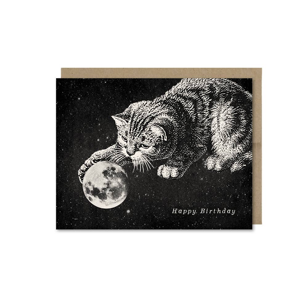 Happy Birthday Mooncat Card