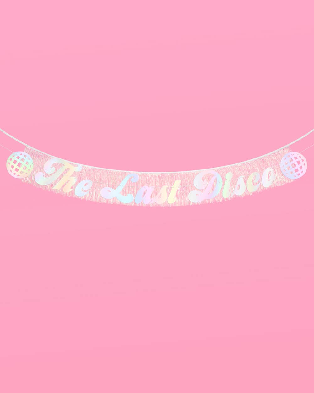 Last Disco Bachelorette Banner, Bride To Be Decorations