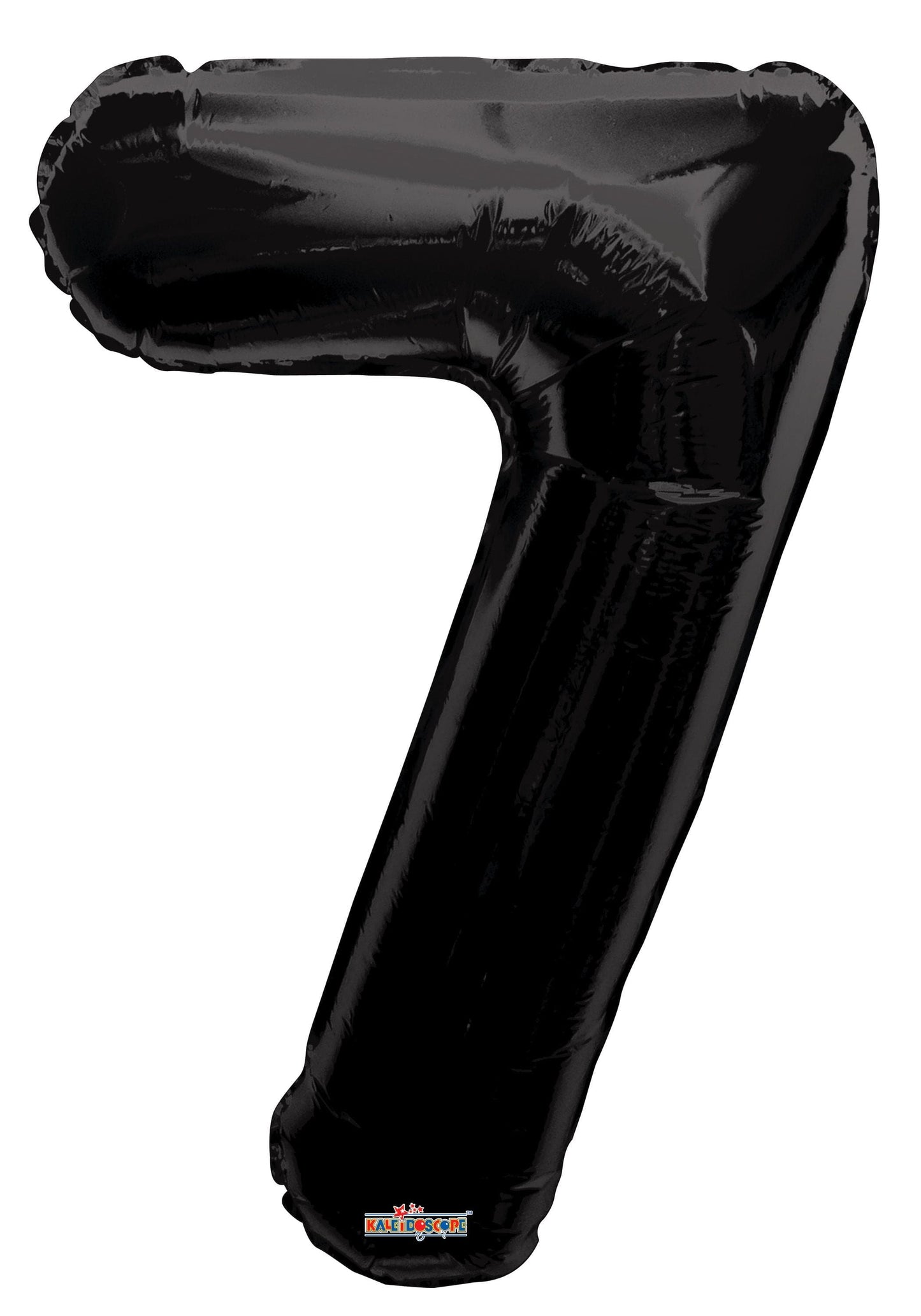 Silver/ Blue/ Black Foil Number Balloon