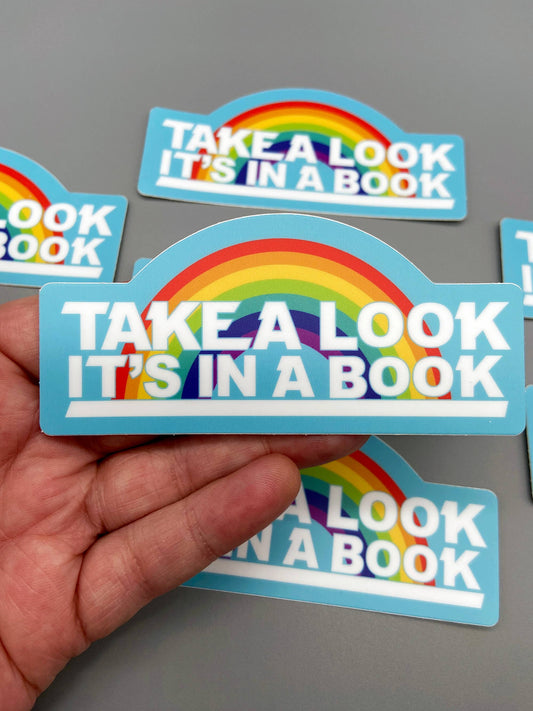 Take A Look - Reading Rainbow Sticker