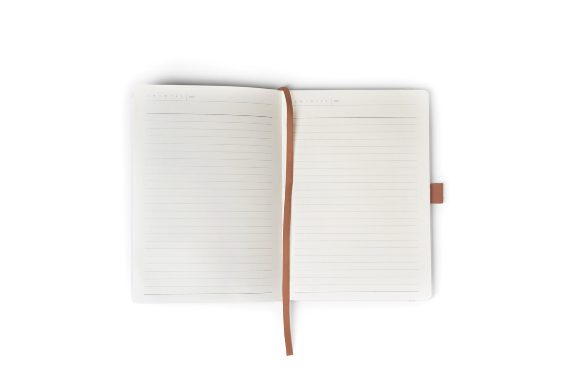 Wild Garden Soft Touch Hardbound Layflat Notebook HBLFE2549L