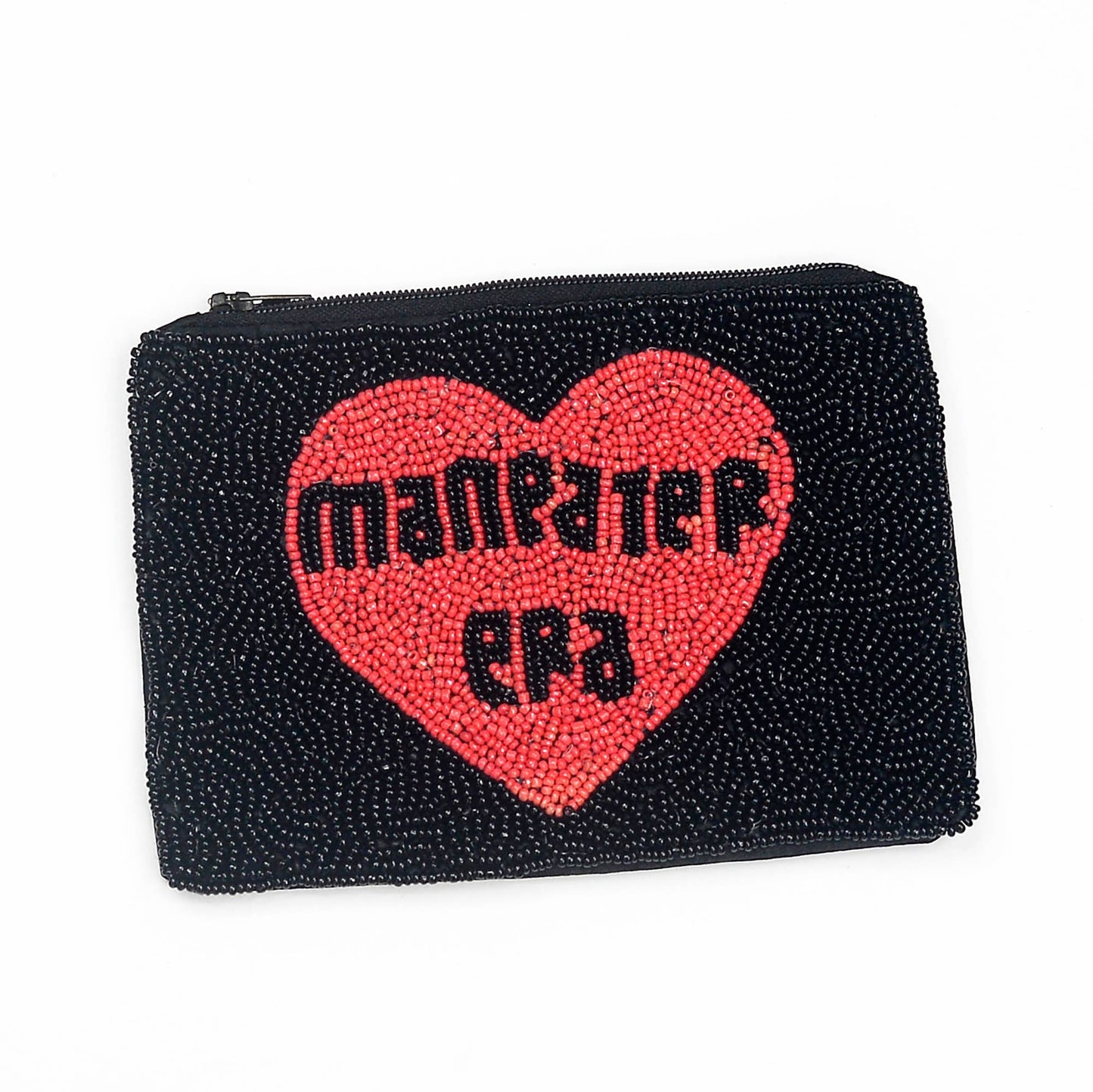 Maneater Era Seed Bead Bag, Makeup Bag, Beaded Coin Bag