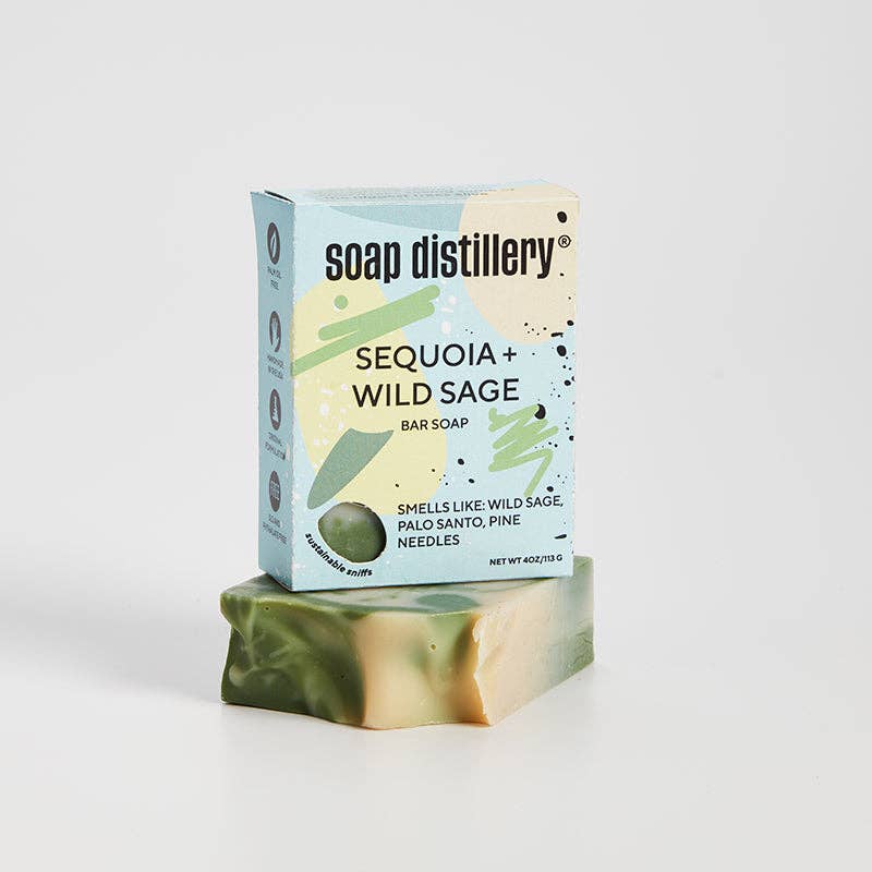 Sequoia + Wild Sage Bar Soap: Case Unit