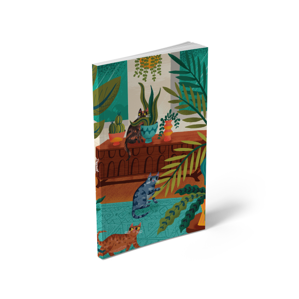 Cats Up To No Good Layflat Notebook Journal LFC2290L