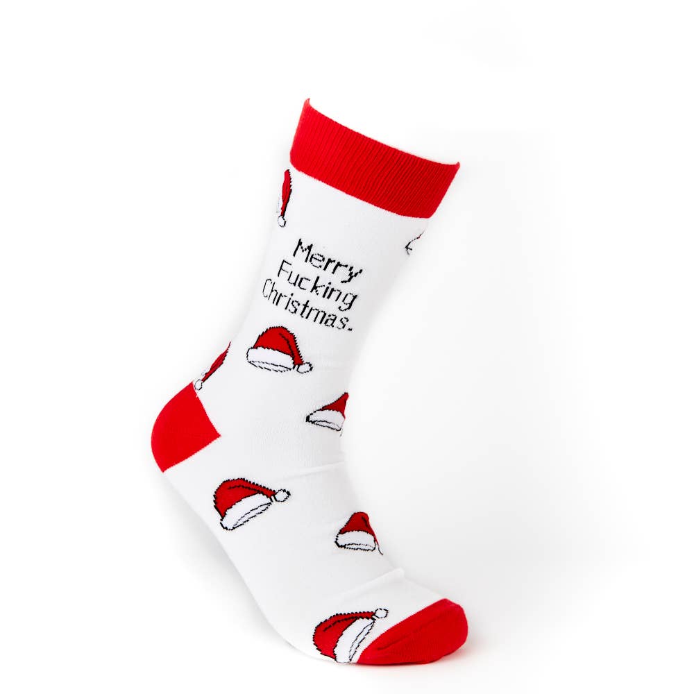 Unisex Merry Fucking Christmas Socks