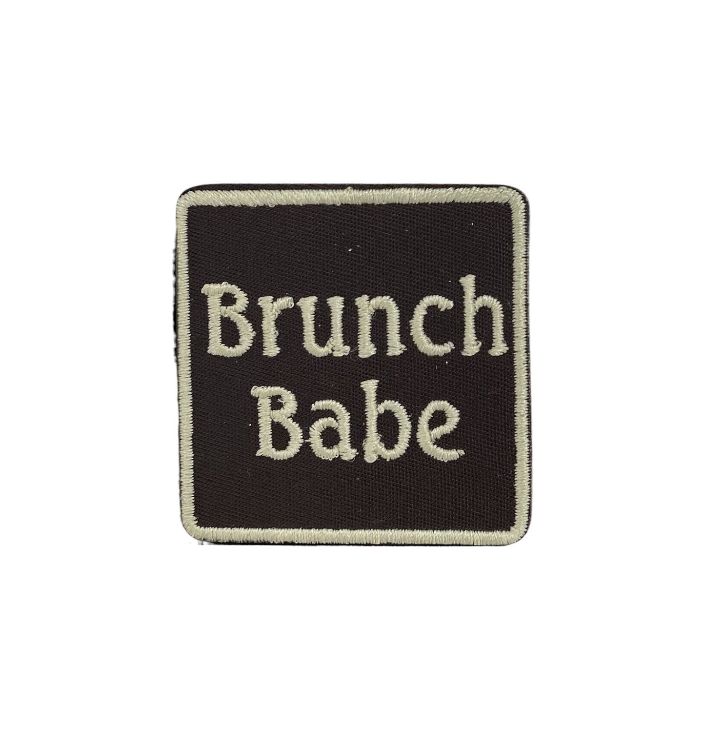 Brunch Babe, Embroidered, Iron on Patch