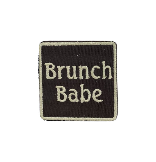 Brunch Babe, Embroidered, Iron on Patch