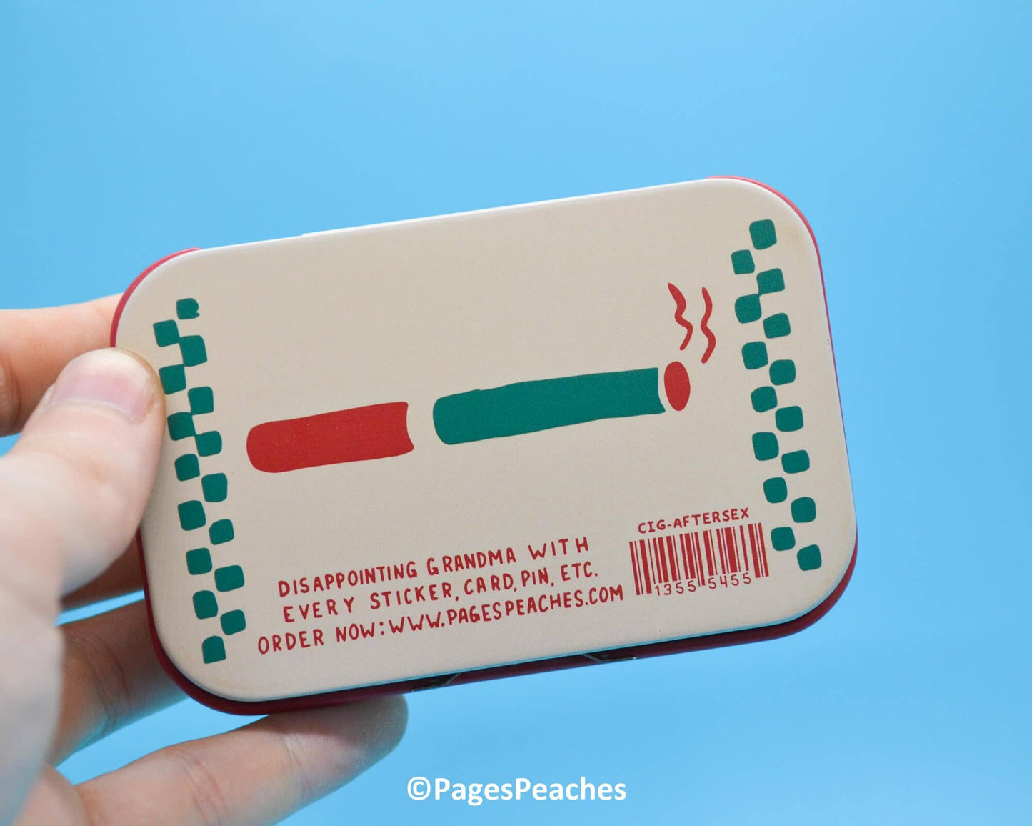 After Sex Cigarettes Stash Tin