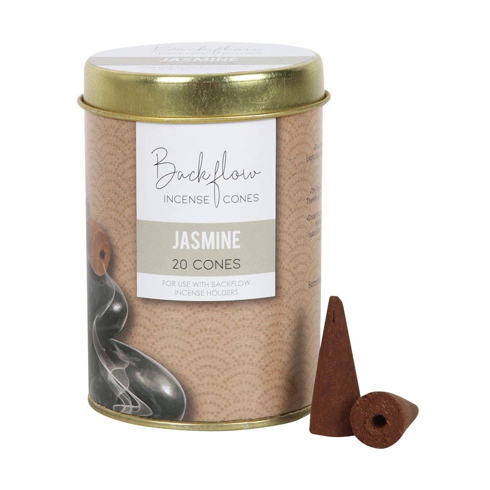 Tin of  Elements Sandalwood Jumbo Backflow Cones