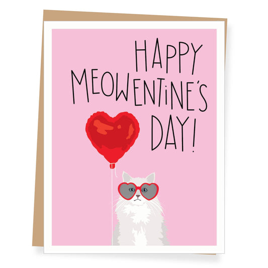 Happy Meowentine's Day Card