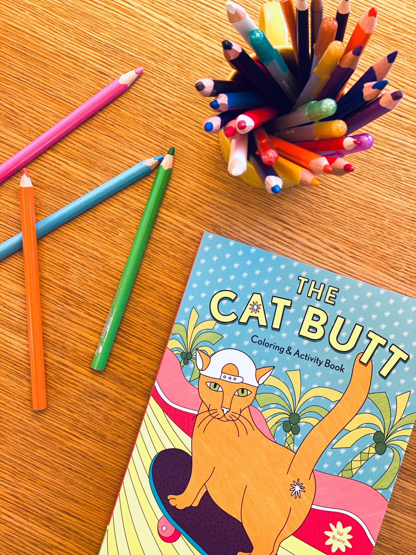 The Cat Butt Coloring and Activity Book