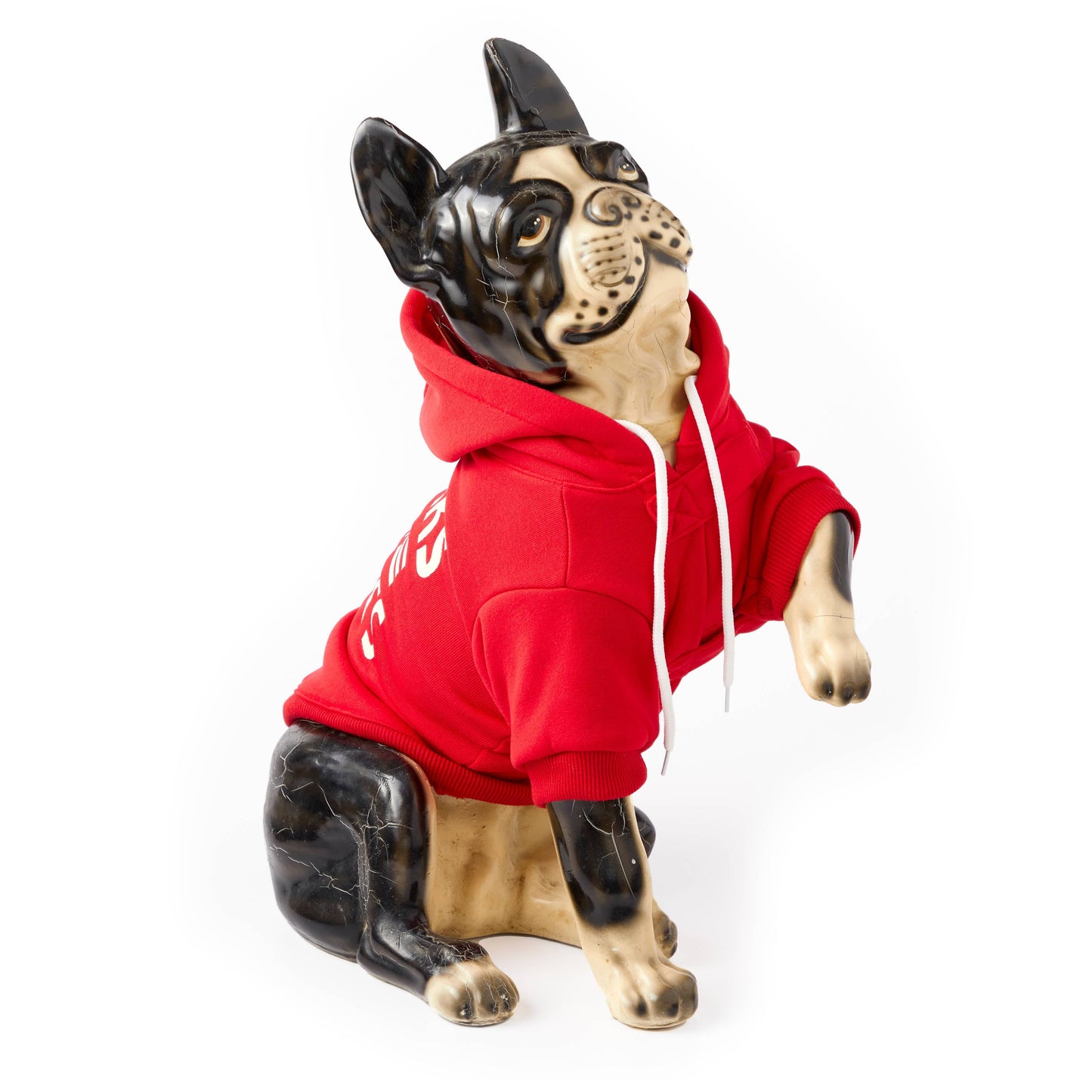 Works For Treats Dog Hoodie: S