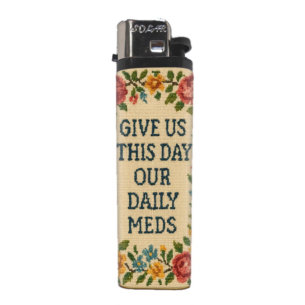 Give Us This Day Our Daily Meds Basic Lighter